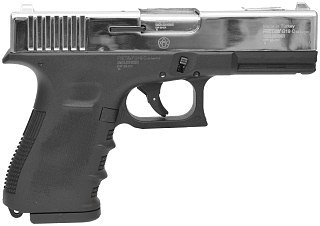 Пистолет Retay G19C Glok 9мм РАК охолощенный никель - фото 2