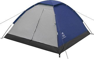 Палатка Jungle Camp Lite Dome 2 синий/серый - фото 3