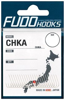 Крючки Fudo Chika CHKA-BN 1801 BN №6 