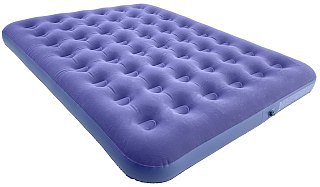 Кровать Avenli Relax Flocked air bed king 203х183х22 синий - фото 4