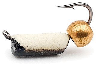 Мормышка Wormix Столбик фосфорный шар латунь №2,5 0,8гр