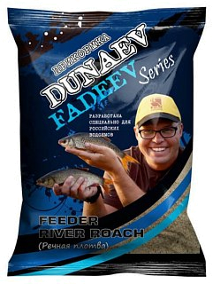 Прикормка Dunaev-Fadeev 1кг feeder river roach