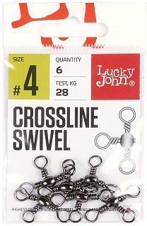 Вертлюг Lucky John Crossline Swivel 004