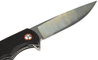 Нож Buck Haxby складной сталь 7Cr рукоять карбон - фото 4