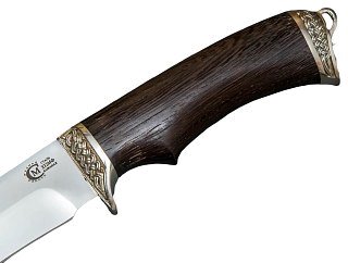 Нож ИП Семин Князь кованая сталь Х12МФ литье венге - фото 2
