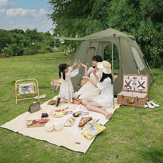 Палатка Naturehike Ango pop up tent  4 army green  - фото 2