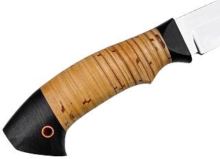 Нож ИП Семин Ястреб кованая сталь Х12МФ береста - фото 3