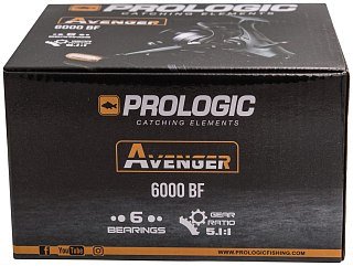Катушка Prologic Avenger 6000 BF 5+1BB  - фото 3