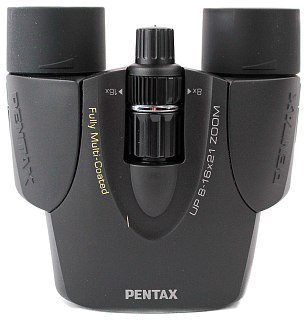 Бинокль Pentax 8-16х21 UP черный - фото 4