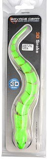 Воблер Savage Gear 3D Snake 20см 25гр Floating 03 green fluo - фото 2