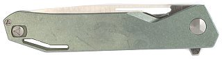 Нож Mr.Blade Keeper M390 titanium handle складной green - фото 5