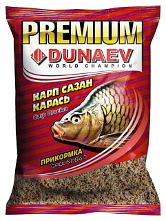 Прикормка Dunaev-Premium 1кг карп-сазан