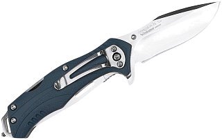 Нож Sanrenmu 7098LUE-PI-T5 складной сталь 12C27 Mirror grey PA66 GF - фото 1