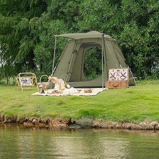 Палатка Naturehike Ango pop up tent  4 army green  - фото 6