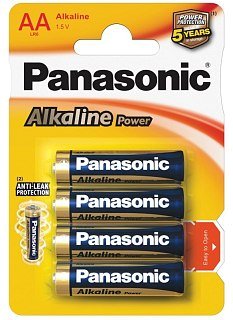 Батарейка Panasonic Alkaline LR6 AA 1.5B уп.4шт