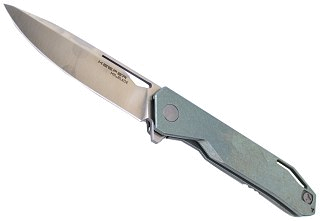 Нож Mr.Blade Keeper M390 titanium handle складной green - фото 3