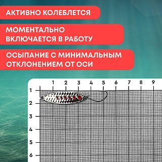 Блесна Riverzone Live Bait 2,5гр 34мм silver - фото 3