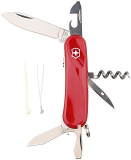Нож Victorinox Evolution S101 85мм 12 функций красный - фото 1