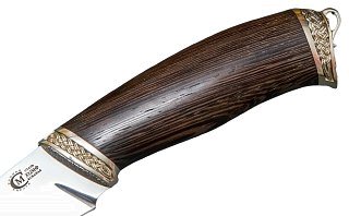 Нож ИП Семин Беркут кованая сталь Х12МФ литье венге - фото 3