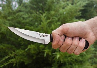Нож Cold Steel Roach Belly German 4116 фиксированный рукоять пластик - фото 5