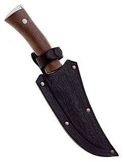 Нож Кизляр Клык-2 туристический рукоять кавказ. орех - фото 3
