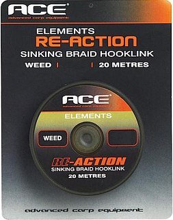 Поводковый материал Ace Re-Action 20lb 20м черный - фото 1