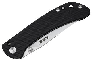 Нож Sanrenmu 9165 складной сталь 12C27 brush black G10 - фото 2