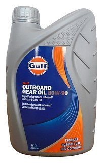 Масло Gulf Outboard Gear oil sae 80W-90 трансмиссионое 1л
