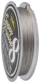 Шнур Yo-Zuri PE Super X Wire 8 Silver 150м 2.0/0.242мм 16кг - фото 2