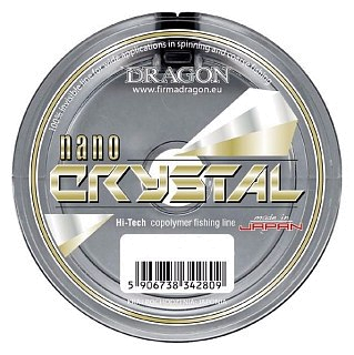 Леска Dragon Nano Crystal прозрачная 135м 0.30мм 10.50кг