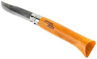 Нож Opinel 12VRN 12см углеродистая сталь - фото 3