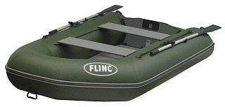 Лодка Flinc FT290K надувная зеленый - фото 1