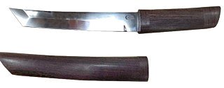 Нож ИП Семин Танто ст Х12МФ венге чехол - фото 2