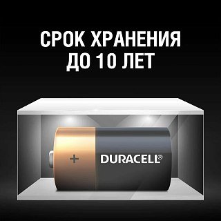 Элемент питания Duracell LR20 MN1300 new уп.2шт - фото 3