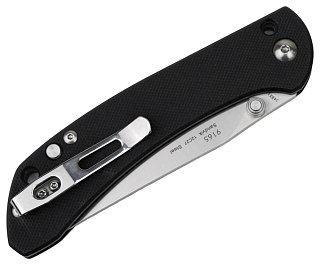 Нож Sanrenmu 9165 складной сталь 12C27 brush black G10 - фото 6