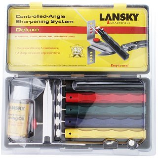Набор для заточки Lansky Deluxe 5 абразивов - фото 1
