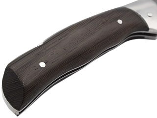 Нож ИП Семин Клык дамасская сталь складной - фото 4