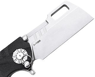 Нож SHOOZIZ HAN317-SB&BH складной DC53 рукоять G10+3D - фото 3