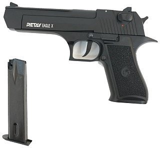 Пистолет Retay Eagle X 9мм РАК  черный - фото 4