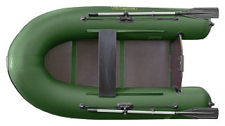 Лодка Boat Master BM 250T надувная зеленая - фото 2