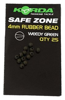 Бусина Korda Safe zone rubber bead 4мм green - фото 2