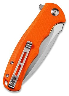 Нож Civivi Praxis Flipper Knife G10 Handle (3.75" 9Cr18MoV Blade) orange - фото 5