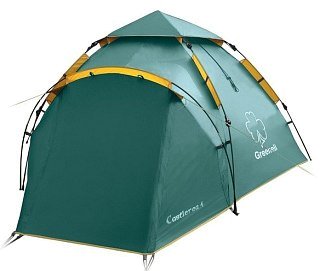 Палатка Greenell Каслрей 4 зеленый - фото 2