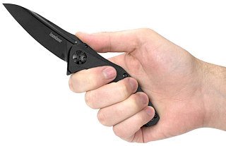 Нож Kershaw Natrix складной сталь 8Cr13Mov рукоять G10 черный - фото 4