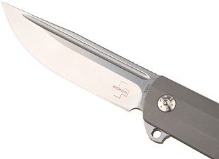 Нож Boker Cataclyst складной сталь D2 рукоять титан - фото 6