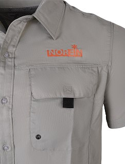 Рубашка Norfin Focus Short Sleeves Gray 01 - фото 3