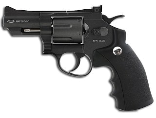 Револьвер Gletcher SW B25 металл пластик - фото 2
