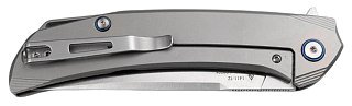 Нож SRM 1411-TZ сталь 154CM рукоять TC4 Titanium - фото 8