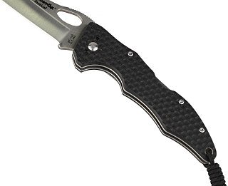 Нож Fox Knives складной сталь 440 рукоять G10 черный - фото 6