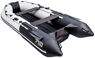 Лодка Мастер лодок Ривьера Компакт 3200 НДНД комби черно-серая - фото 1